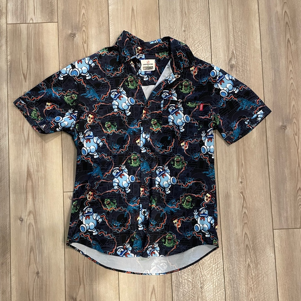 Ghostbusters Button Down Shirt
